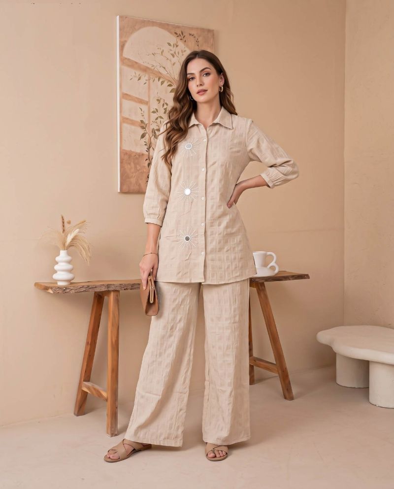 Amrah Wholesale Naisha K 1398 Imported Manual Work Co Ord Set Collection