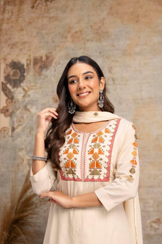 Amrah Wholesale Naisha K 1445 Silly Cotton Embroidered Salwar Suit Set