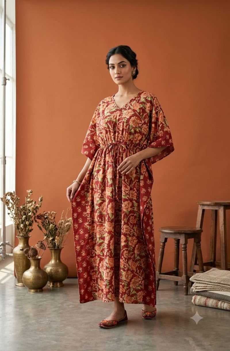 Amrah Wholesale Naisha K 428 Vol 4 Cotton Printed Kaftan - Amrah Wholesale