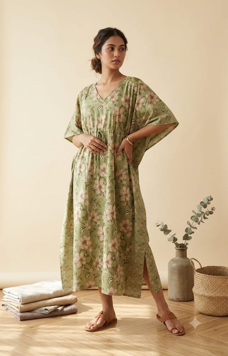 Amrah Wholesale Naisha K 428 Vol 4 Cotton Printed Kaftan - Amrah Wholesale