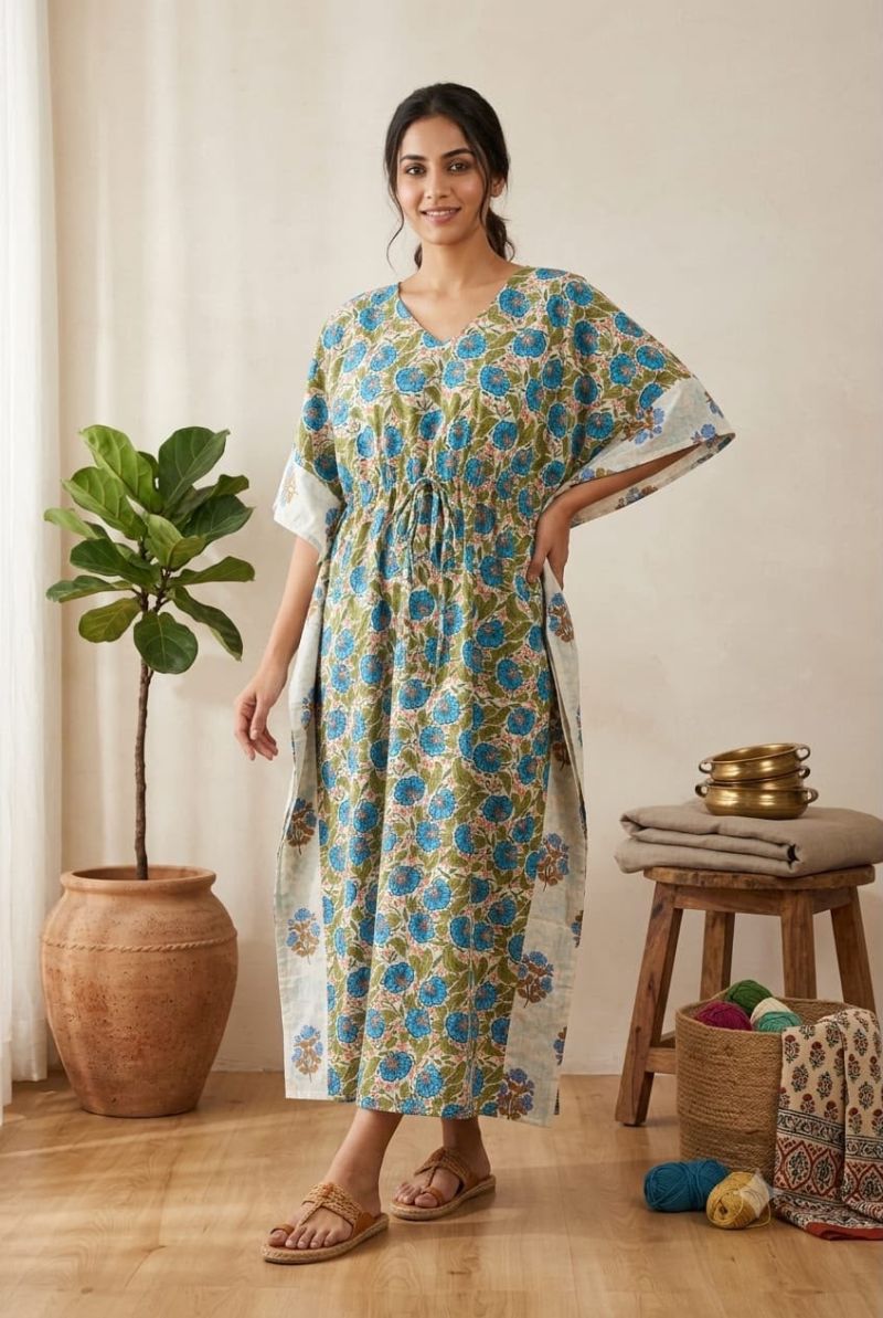 Amrah Wholesale Naisha K 428 Vol 4 Cotton Printed Kaftan - Amrah Wholesale