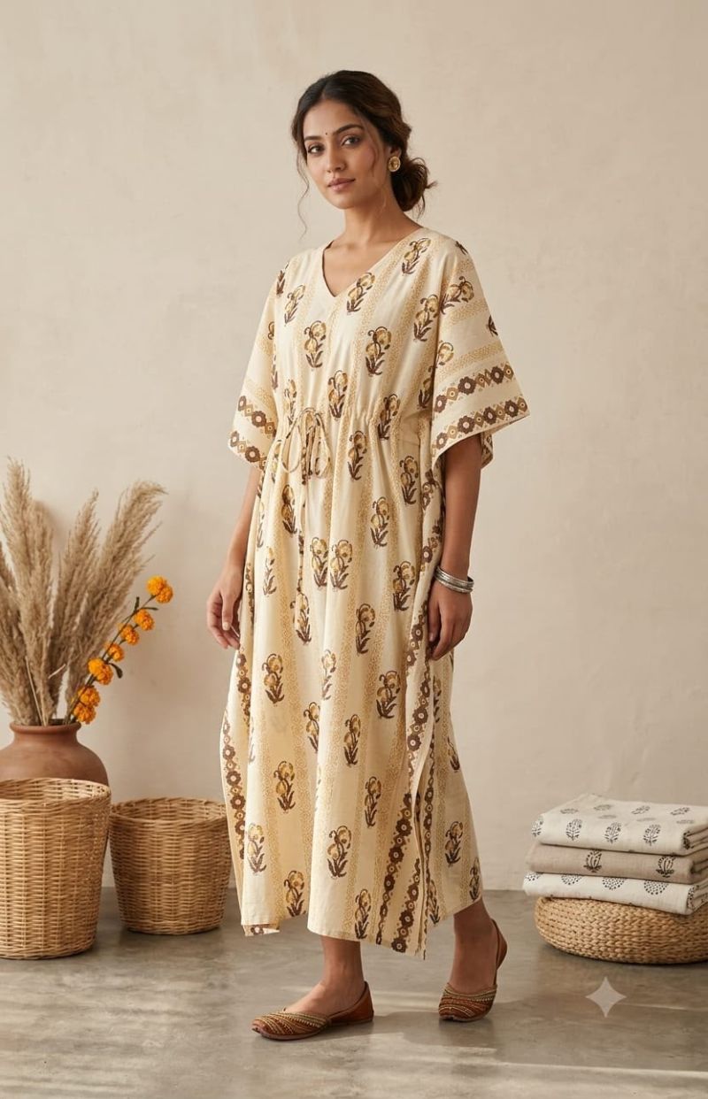 Amrah Wholesale Naisha K 428 Vol 4 Cotton Printed Kaftan - Amrah Wholesale