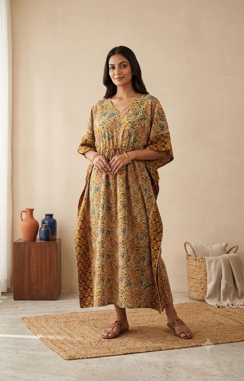 Amrah Wholesale Naisha K 428 Vol 4 Cotton Printed Kaftan - Amrah Wholesale
