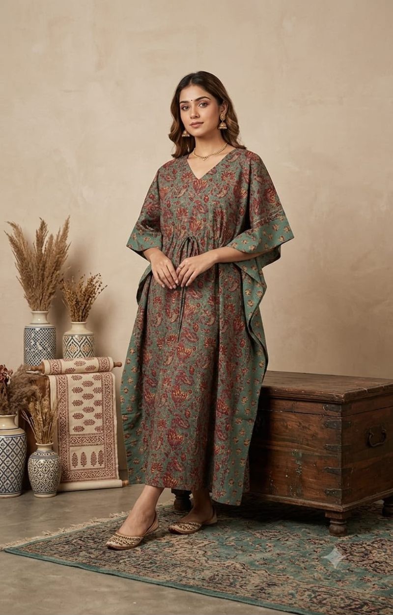 Amrah Wholesale Naisha K 428 Vol 4 Cotton Printed Kaftan - Amrah Wholesale