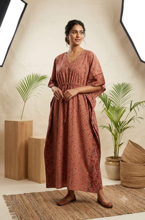 Amrah Wholesale Naisha K 428 Vol 4 Cotton Printed Kaftan - Amrah Wholesale