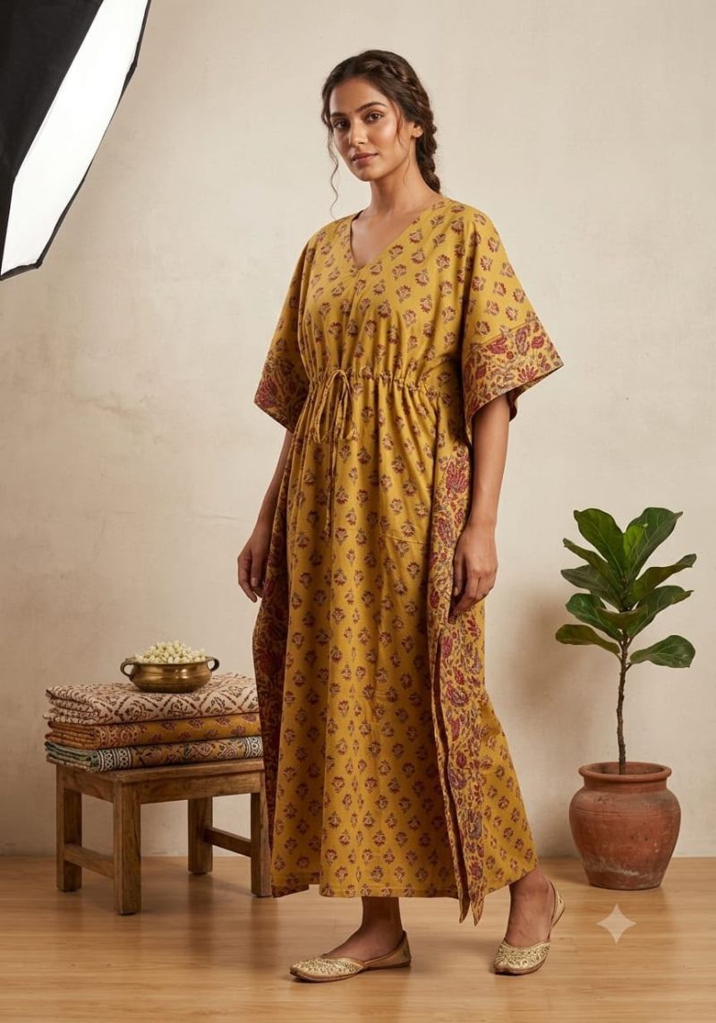 Amrah Wholesale Naisha K 428 Vol 4 Cotton Printed Kaftan - Amrah Wholesale