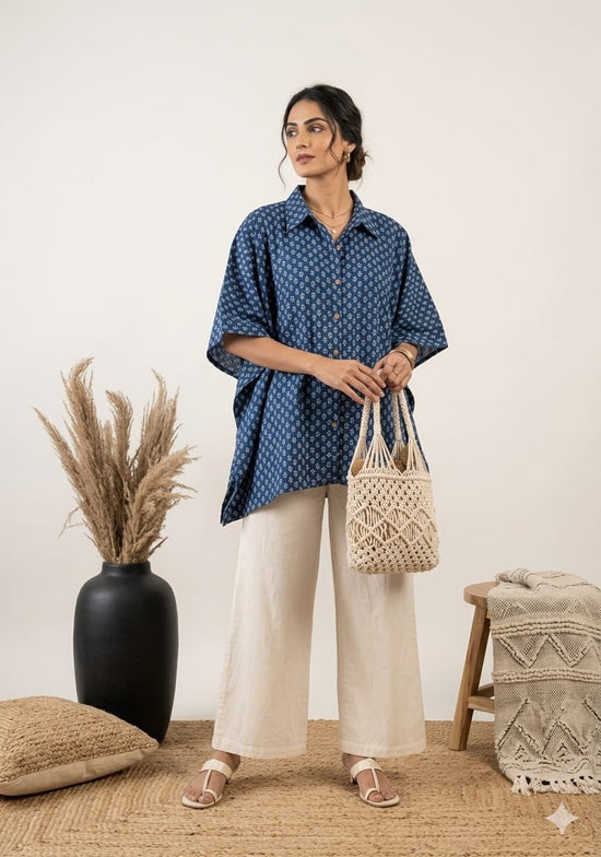 Amrah Wholesale Naisha K 924 Vol 2 Cotton Printed Kaftan Style Shirt Tops - Amrah Wholesale