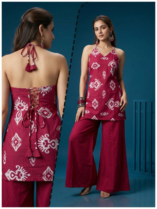 Amrah Wholesale Naisha K 997 Cotton Co Ord Set - Amrah Wholesale