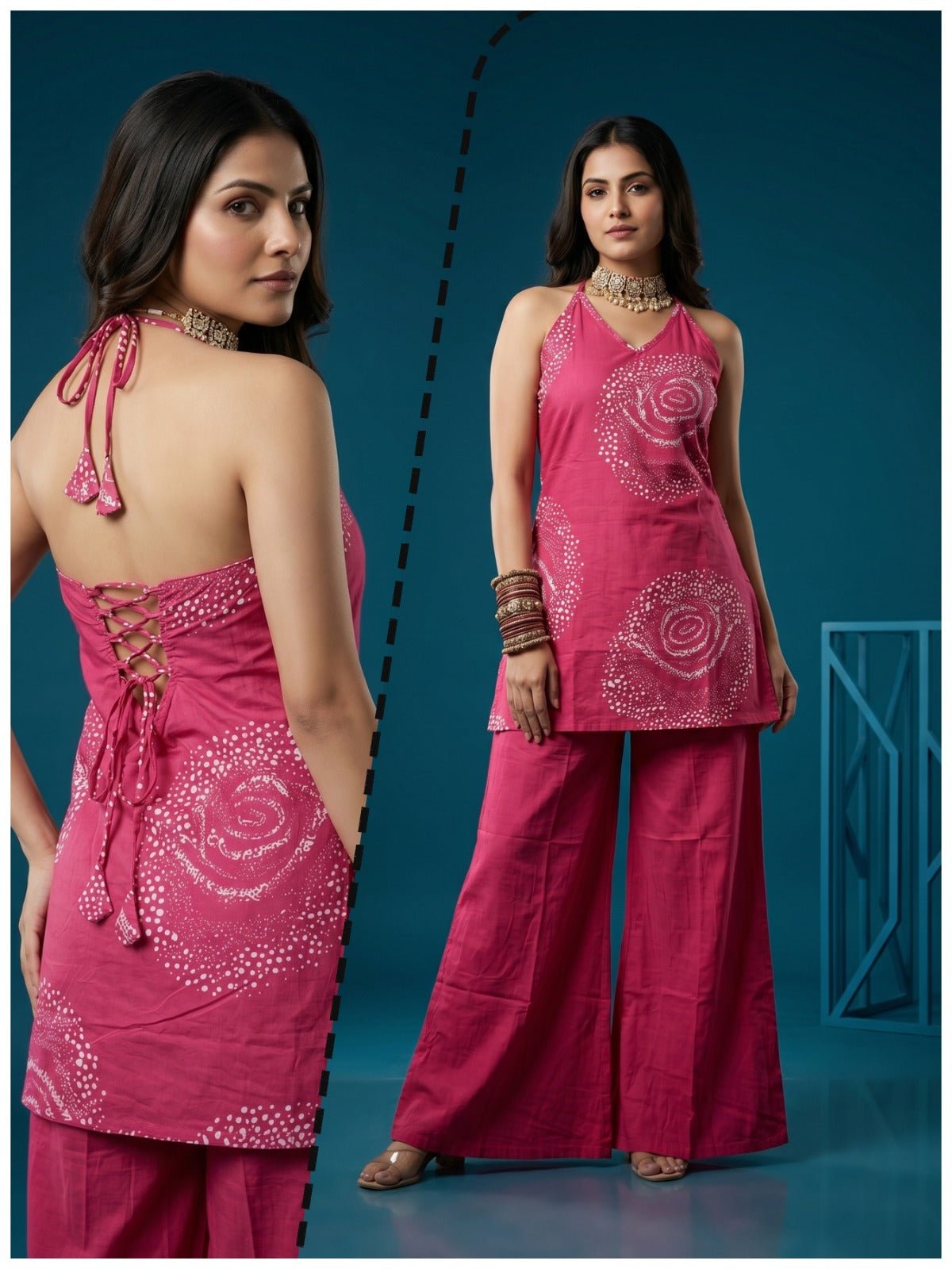 Amrah Wholesale Naisha K 997 Cotton Co Ord Set - Amrah Wholesale
