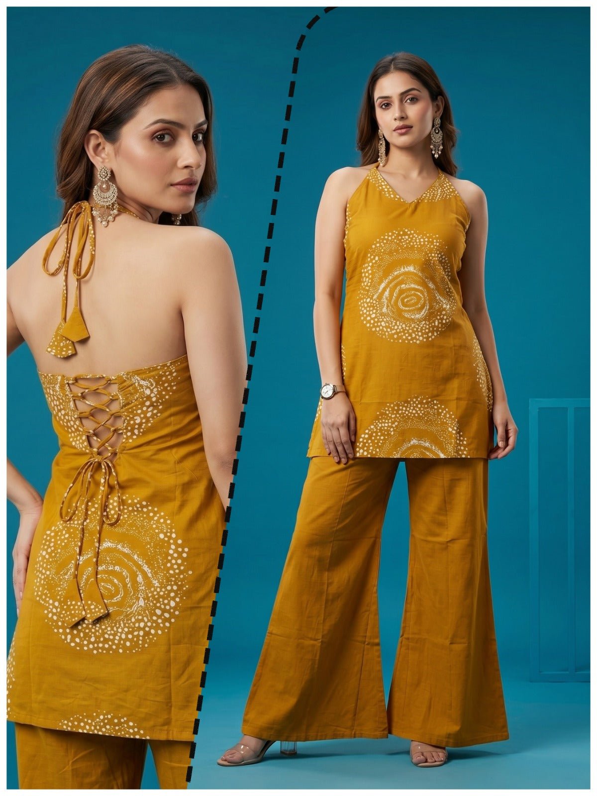 Amrah Wholesale Naisha K 997 Cotton Co Ord Set - Amrah Wholesale