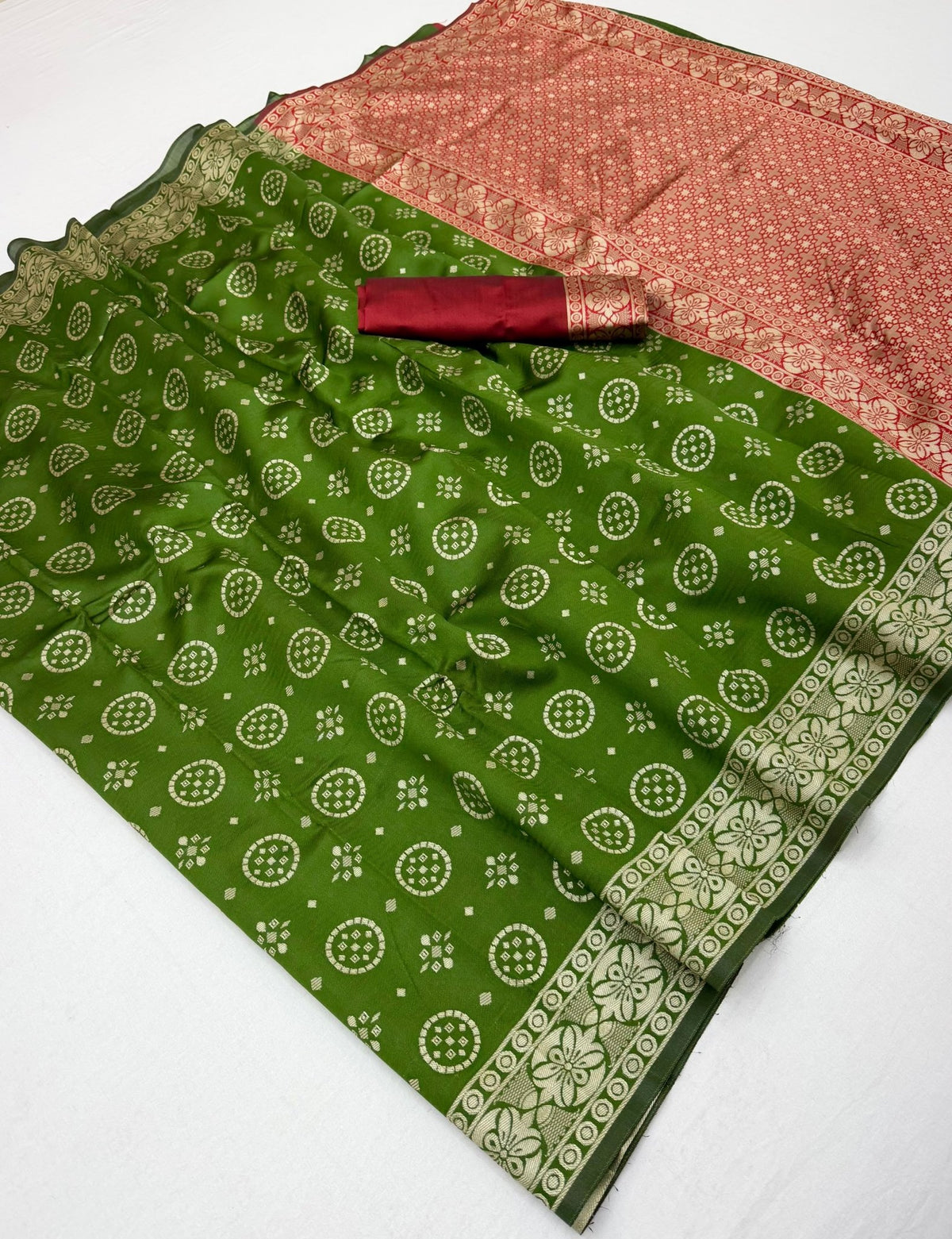 Amrah Wholesale Nandini Vol 03 Banarasi Silk Jacquard Work Saree Collection - Amrah Wholesale