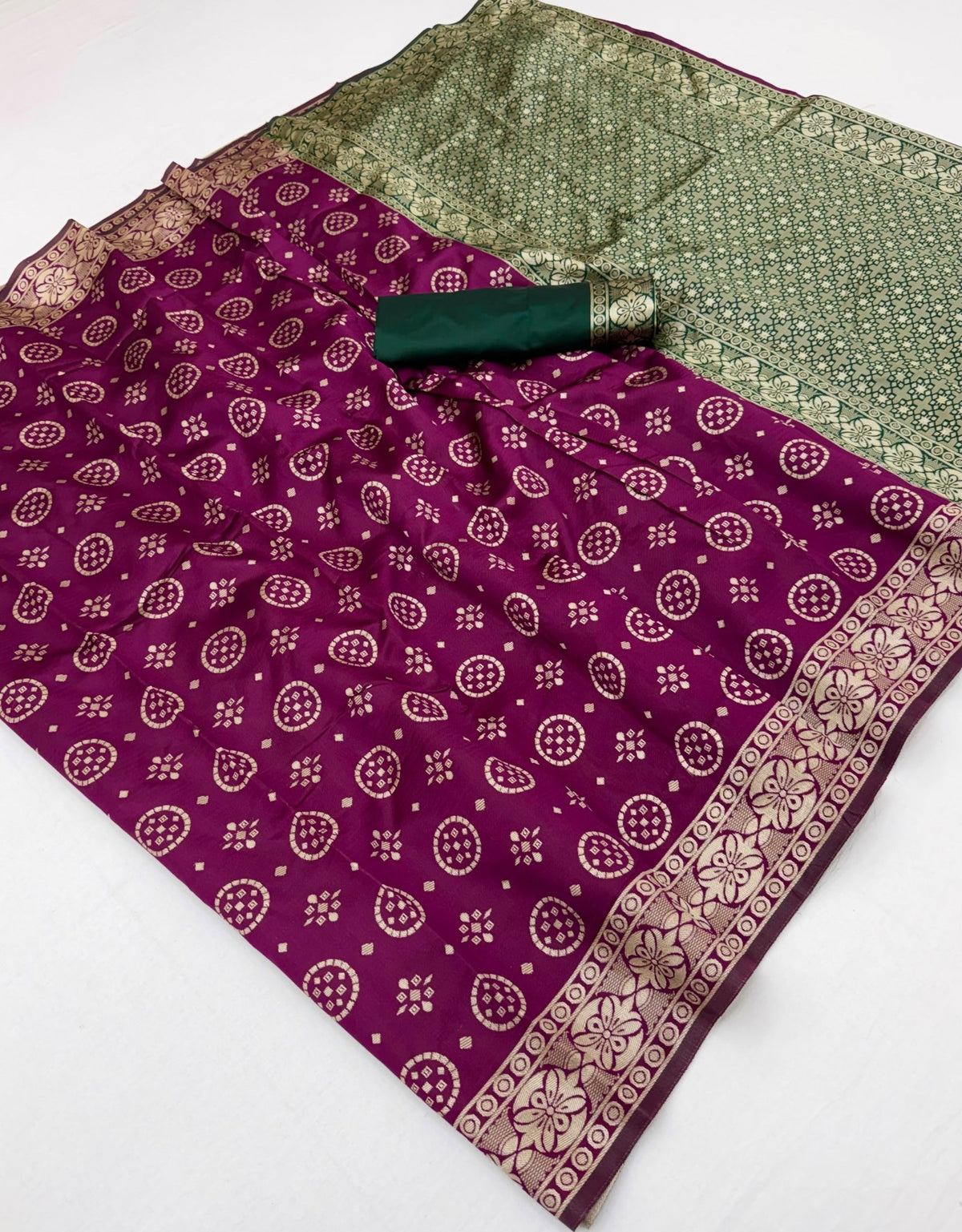 Amrah Wholesale Nandini Vol 03 Banarasi Silk Jacquard Work Saree Collection - Amrah Wholesale