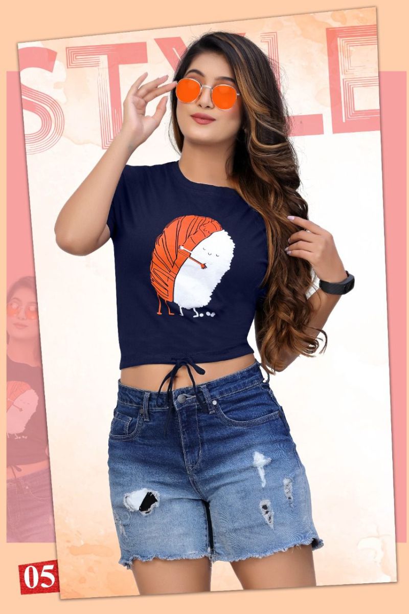 Amrah Wholesale Ns Amazing 1 Hosiery Cotton Casual Wear Top Collection - Amrah Wholesale