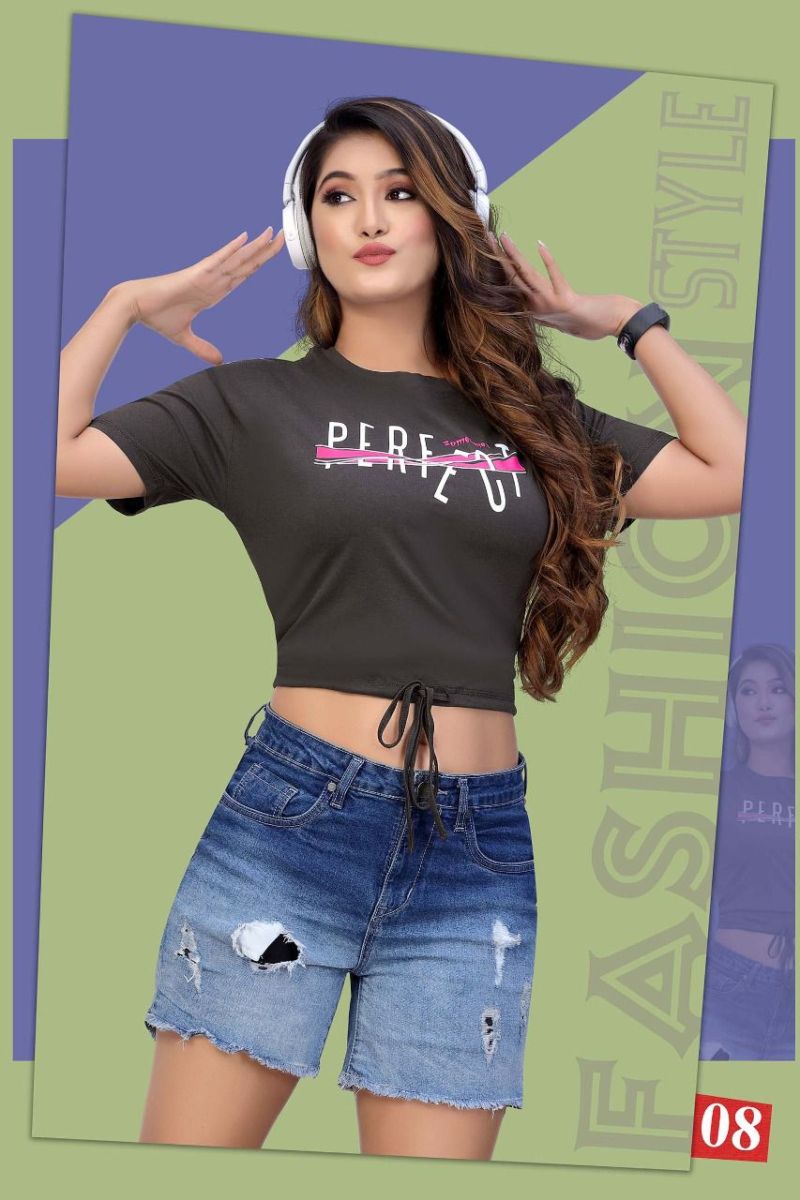 Amrah Wholesale Ns Amazing 1 Hosiery Cotton Casual Wear Top Collection - Amrah Wholesale