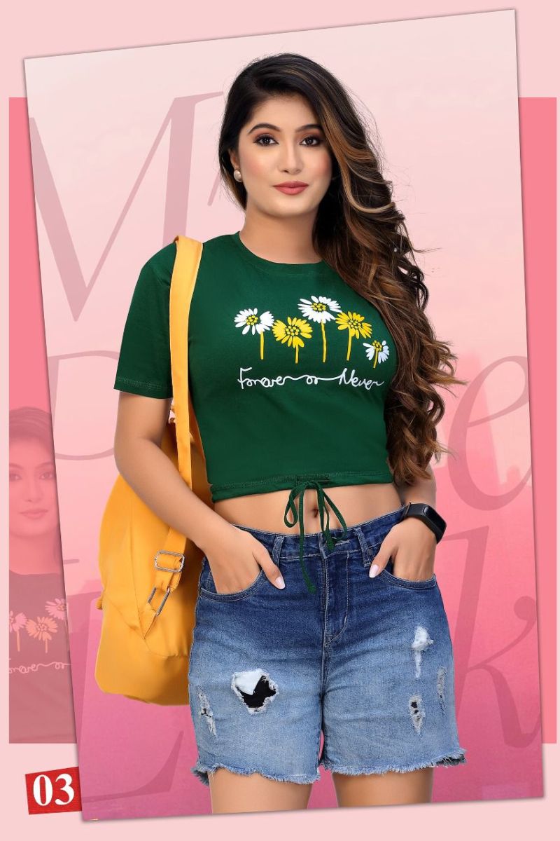 Amrah Wholesale Ns Amazing 1 Hosiery Cotton Casual Wear Top Collection - Amrah Wholesale