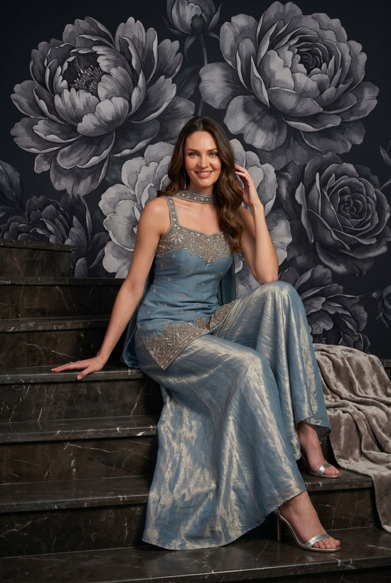 Amrah Wholesale Rubby 20001 And 20002 Tora Silk Salwar Suit Set - Amrah Wholesale
