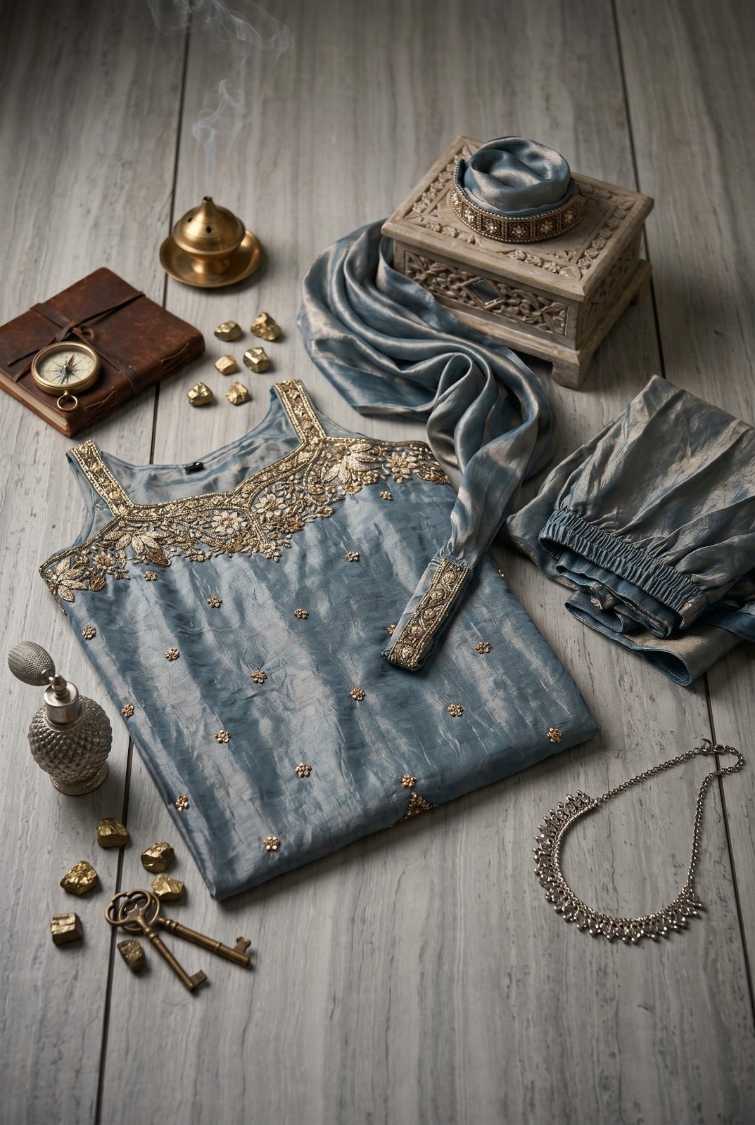 Amrah Wholesale Rubby 20001 And 20002 Tora Silk Salwar Suit Set - Amrah Wholesale
