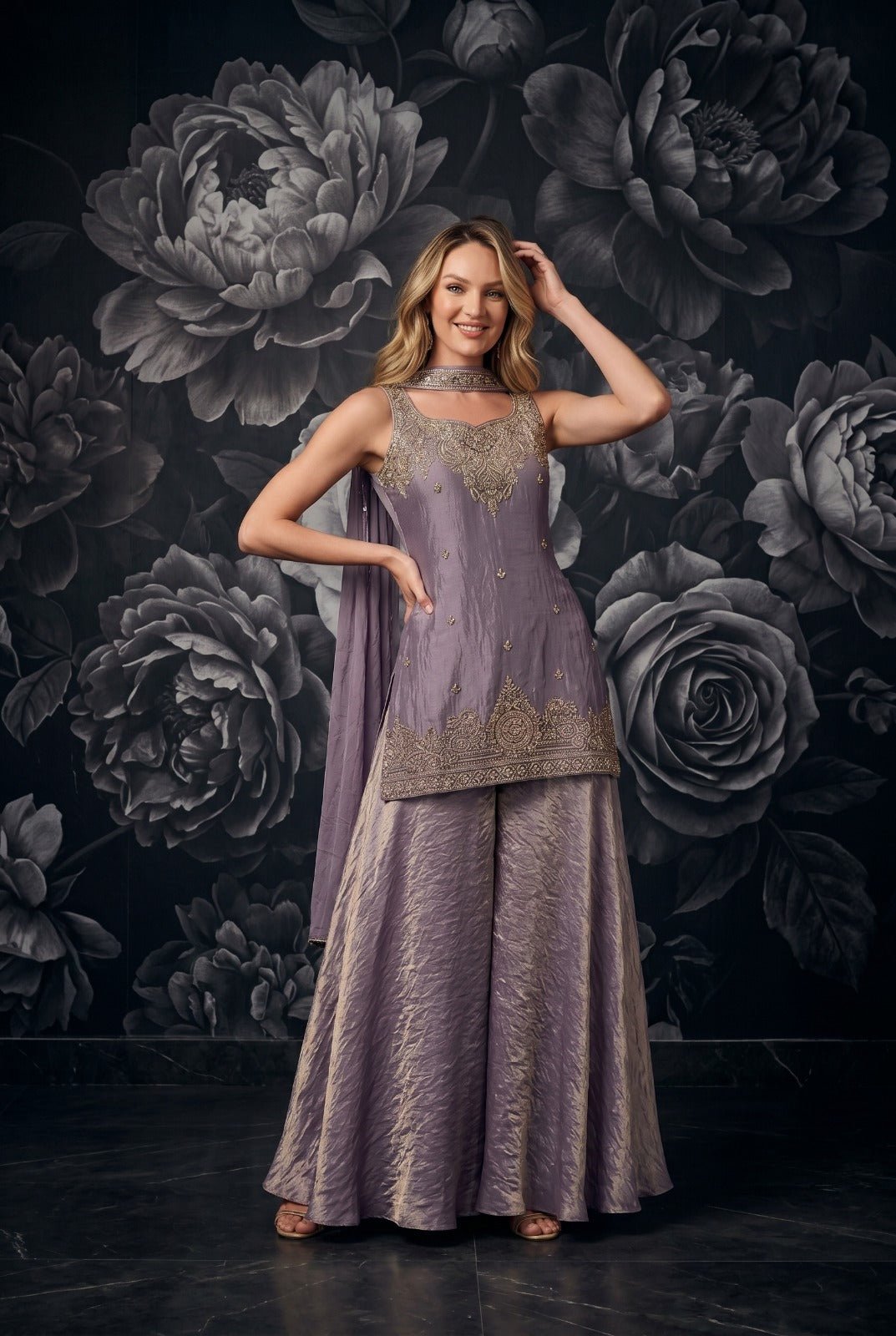 Amrah Wholesale Rubby 20001 And 20002 Tora Silk Salwar Suit Set - Amrah Wholesale