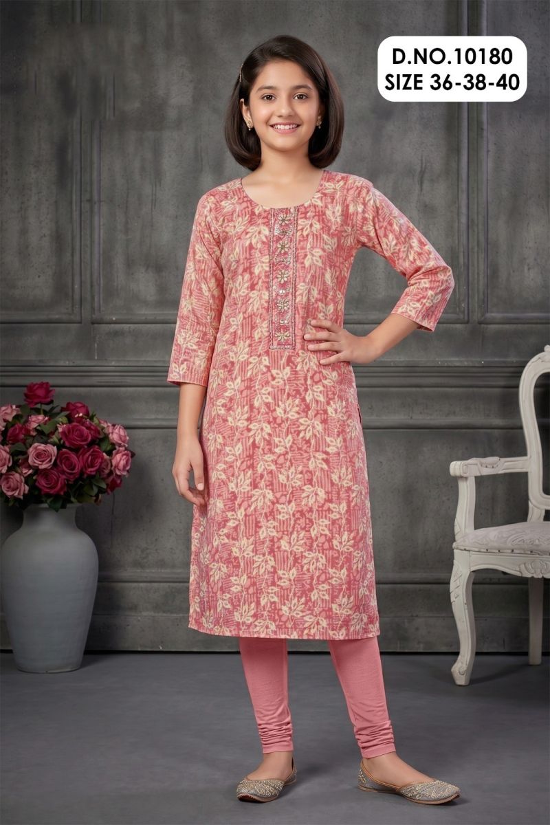 Amrah Wholesale Saachika 10180 And 10181 Capsule Foil Print Kurti