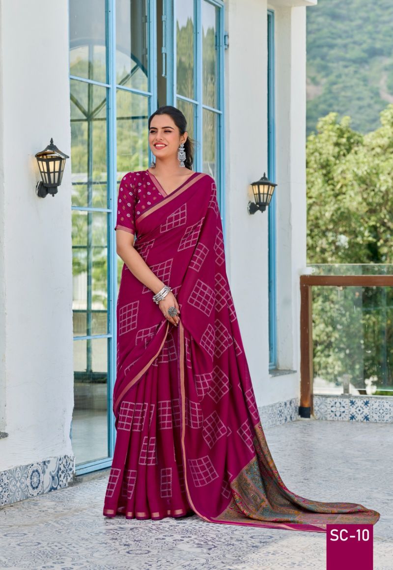 Amrah Wholesale Saktapur Cotton Part 2 Soft Cotton Silk Saree