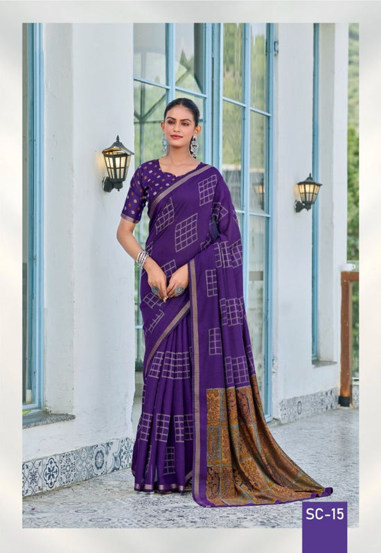 Amrah Wholesale Saktapur Cotton Part 2 Soft Cotton Silk Saree