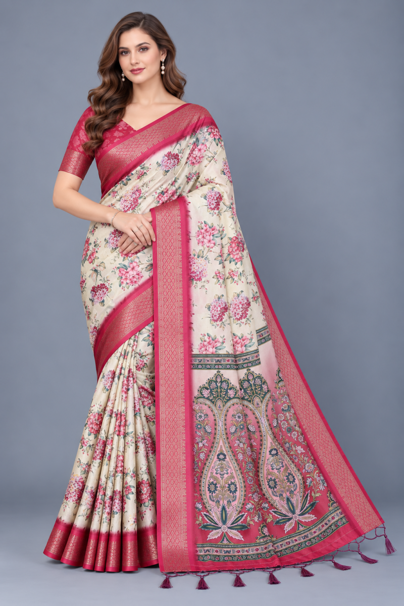 Amrah Wholesale Schc Akshita B Cotton Silk Saree