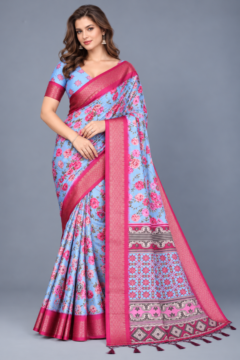 Amrah Wholesale Schc Akshita B Cotton Silk Saree