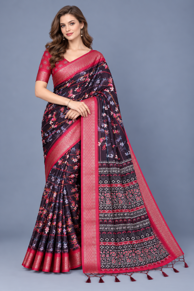 Amrah Wholesale Schc Akshita B Cotton Silk Saree