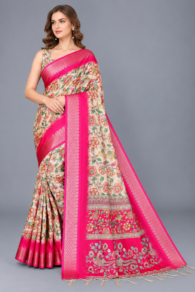 Amrah Wholesale Schc Mokshali B Cotton Silk Saree