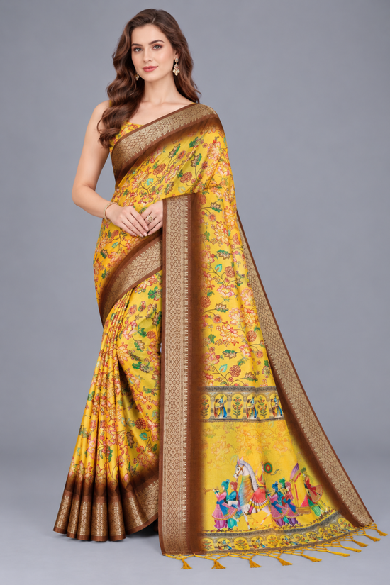 Amrah Wholesale Schc Mokshali B Cotton Silk Saree