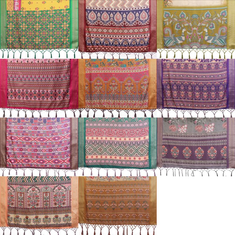 Amrah Wholesale Schc Swara Q Cotton Silk Kalamkari Saree Collection