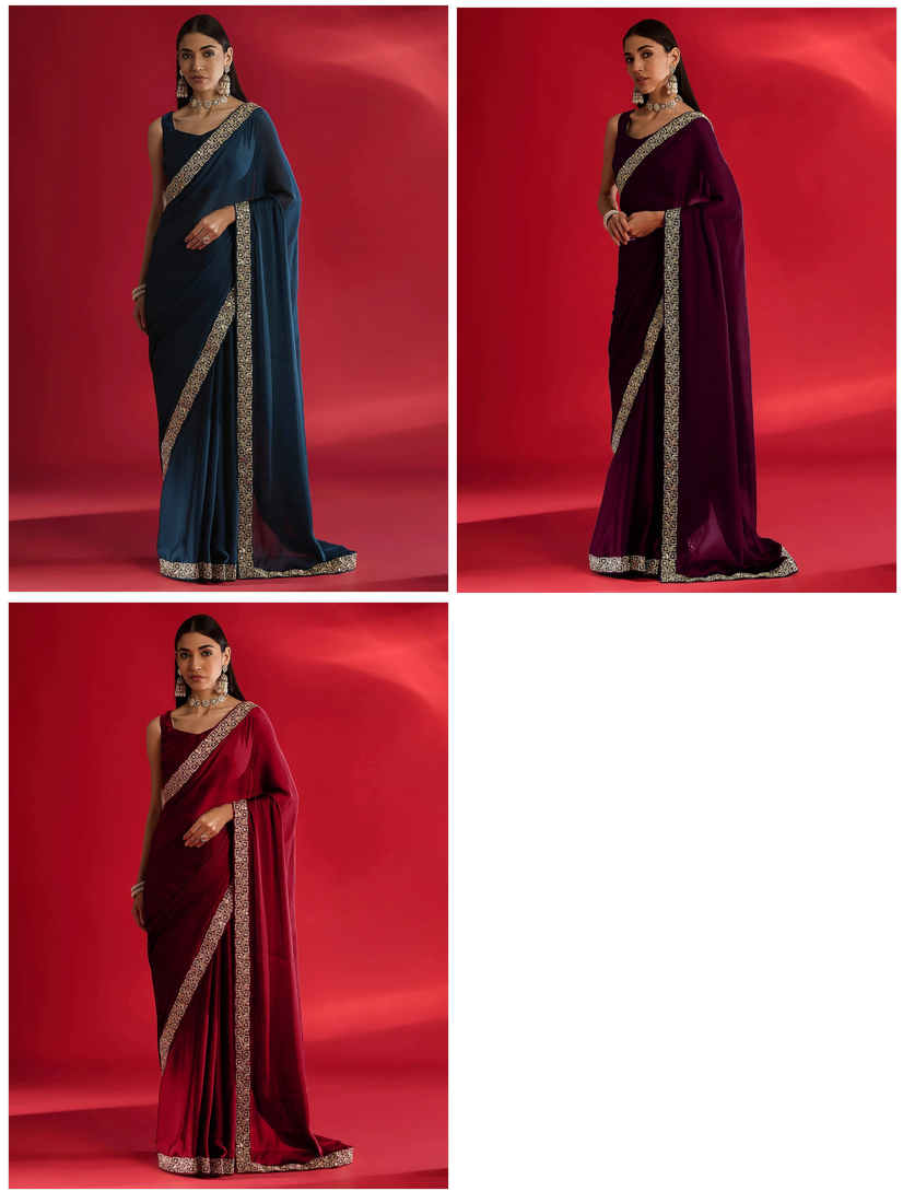 Shc Amira Rangoli Silk Embroidered Saree