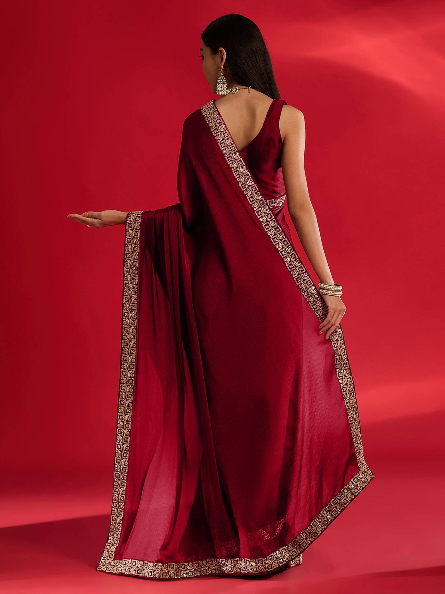 Shc Amira Rangoli Silk Embroidered Saree