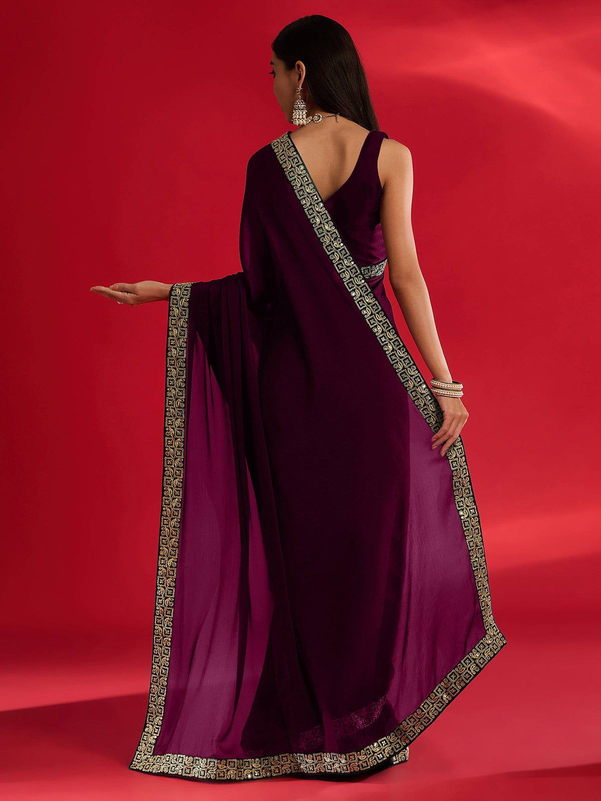 Shc Amira Rangoli Silk Embroidered Saree