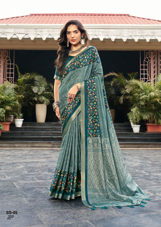 Amrah Wholesale Shvetambar Sirumugai Silk Saree