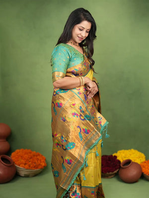 Amrah Wholesale Soft Silk 005 Soft Silk Zari Work Saree