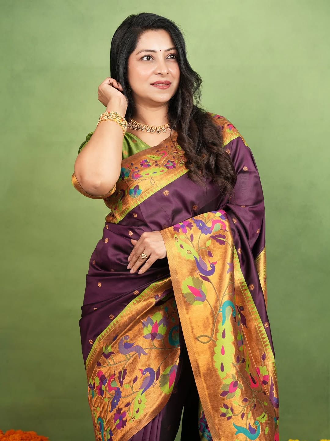 Amrah Wholesale Soft Silk 005 Soft Silk Zari Work Saree