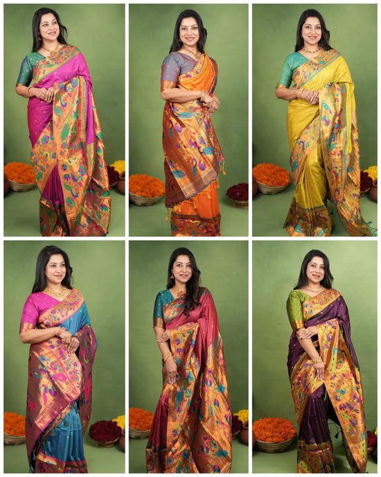 Amrah Wholesale Soft Silk 005 Soft Silk Zari Work Saree