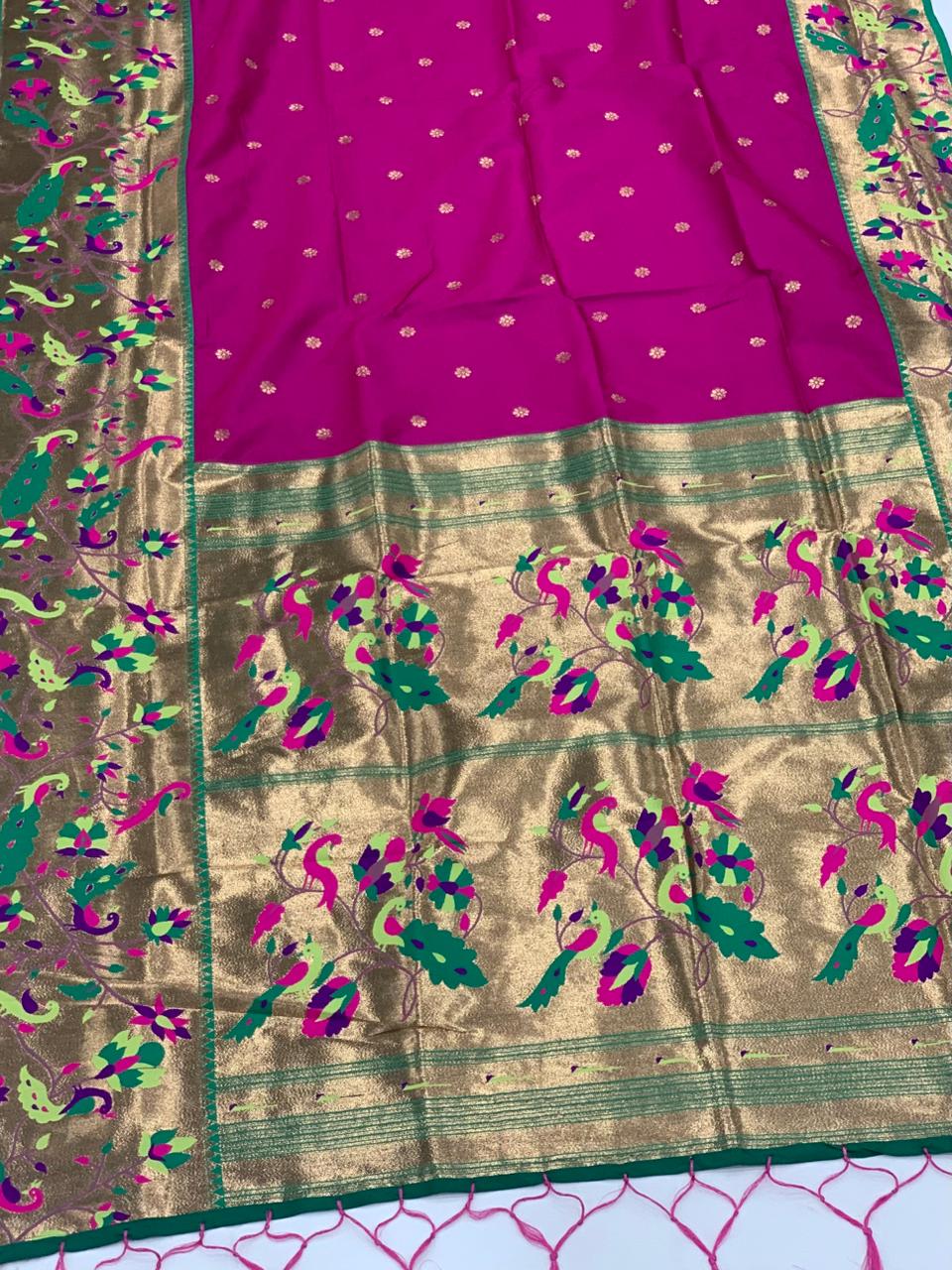 Amrah Wholesale Soft Silk 005 Soft Silk Zari Work Saree