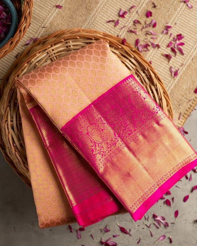 Amrah Wholesale Soft Silk 1034 Lichi Silk Jacquard Work Saree Collection - Amrah Wholesale