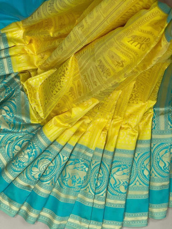 Amrah Wholesale Soft Silk 2014 Soft Lichi Silk Jacquard Worked Designer Saree