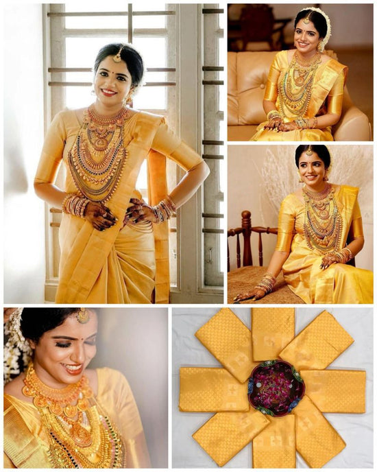 Amrah Wholesale Soft Silk 3048 Lichi Silk Jacquard Work Saree