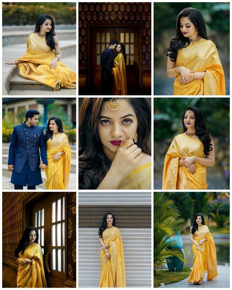 Amrah Wholesale Soft Silk 3048 Lichi Silk Jacquard Work Saree