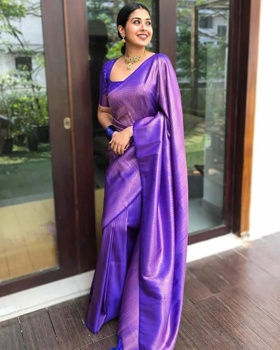 Amrah Wholesale Soft Silk 4009 Lichi Silk Saree - Amrah Wholesale