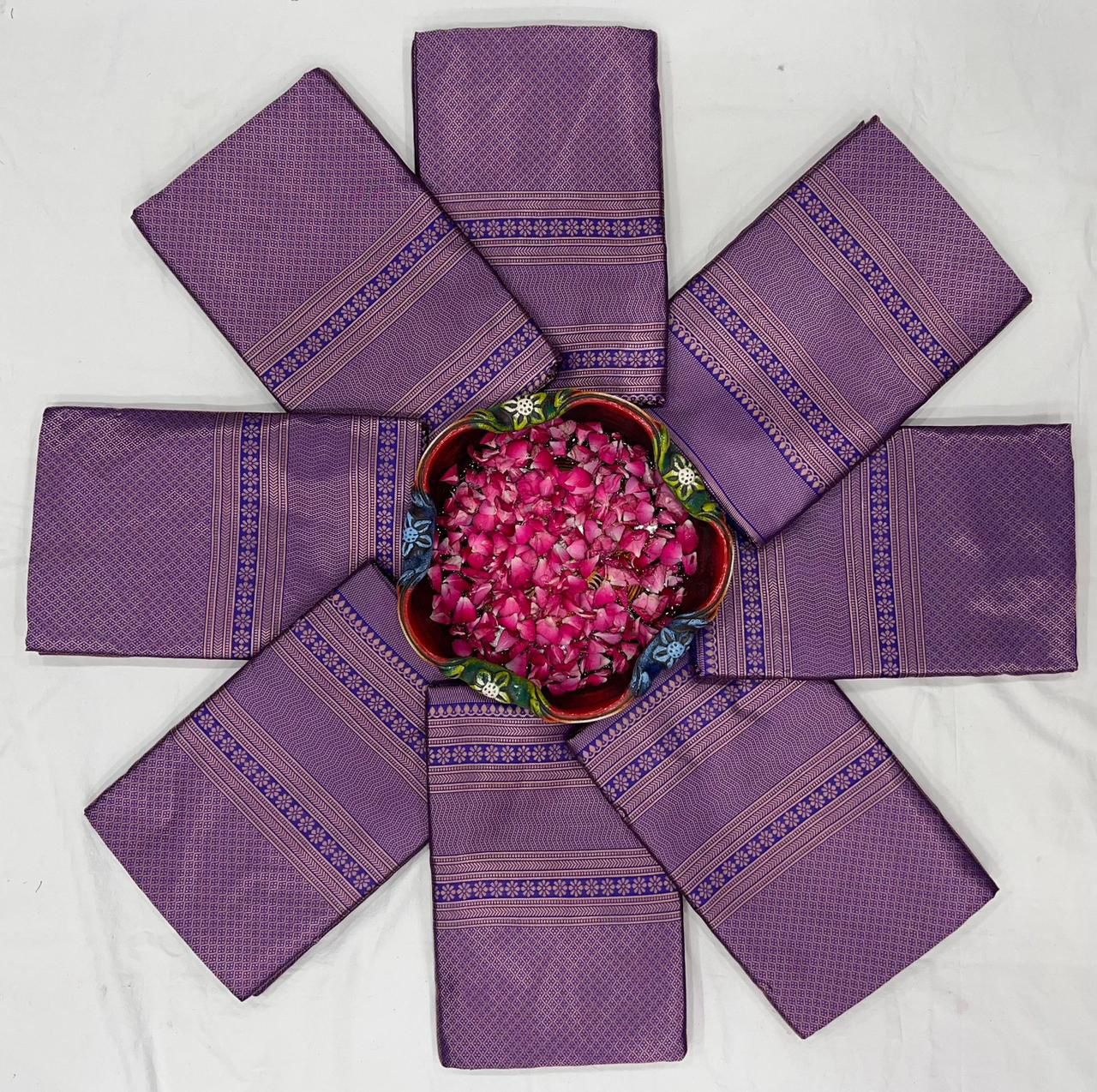 Amrah Wholesale Soft Silk 4009 Lichi Silk Saree - Amrah Wholesale