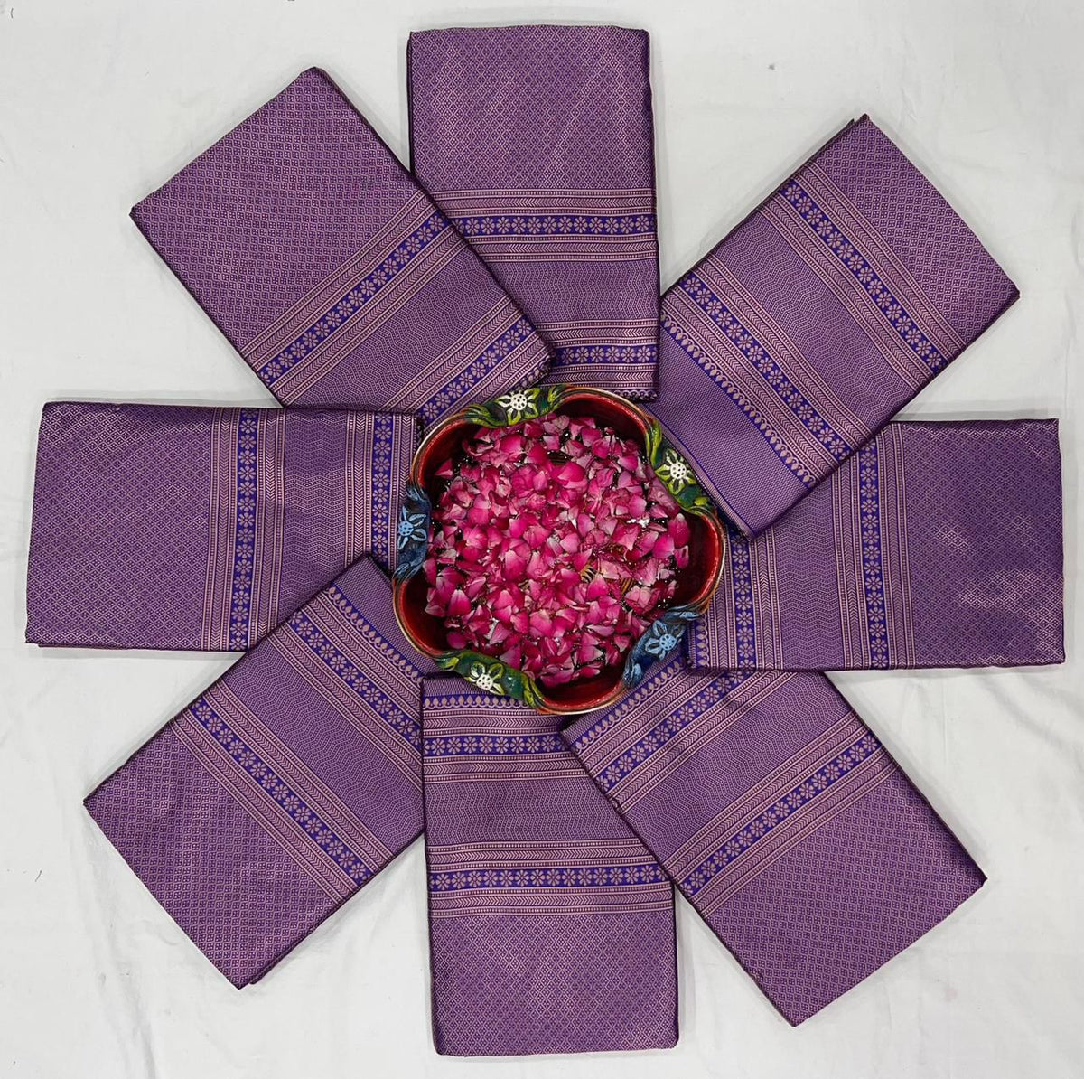 Amrah Wholesale Soft Silk 4009 Lichi Silk Saree - Amrah Wholesale