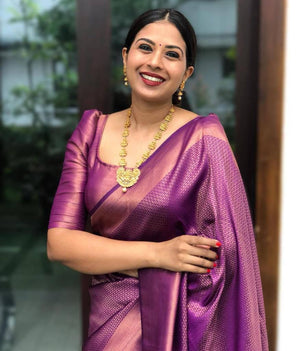 Amrah Wholesale Soft Silk 4040 Lichi Silk Saree - Amrah Wholesale