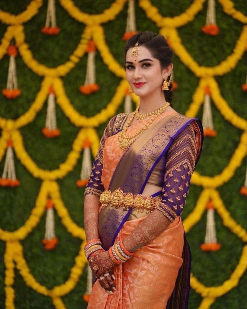 Amrah Wholesale Soft Silk 5001 Lichi Silk Saree