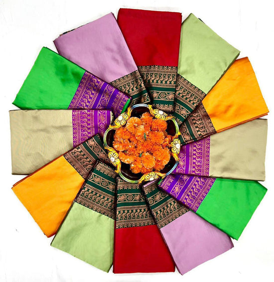 Amrah Wholesale Soft Silk 5044 Lichi Silk Saree