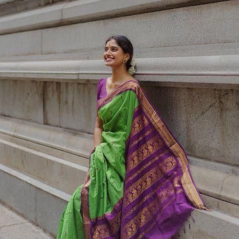 Amrah Wholesale Soft Silk 5044 Lichi Silk Saree